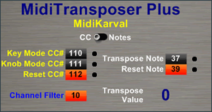 MidiTransposer Plus