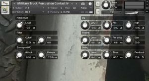 Military Truck Percussion