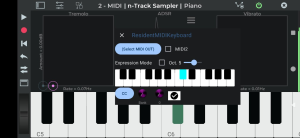 Resident MIDI Keyboard for Android