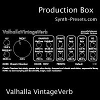 Production Box Presets for Valhalla VintageVerb
