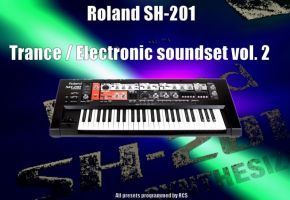 Trance/electronic Soundset Vol 2. for Roland SH-201