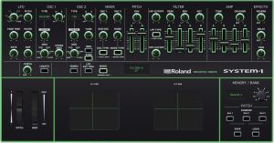 Roland System-1 Editor and Sound Bank - VST and Standalone