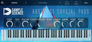 Abstract Crystal Pads