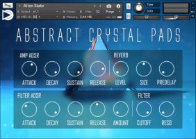 Abstract Crystal Pads