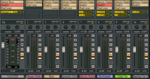 REAPER Recording Template &ndash; Satson Console Version