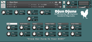 Farm Samples Djun Djun & Concert Bass Drums