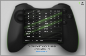 Xbox360 and PS3/PS4 MIDI Control v2