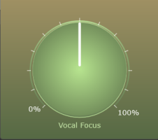 Vocal Focus at 50% influence
