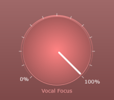 Vocal Focus at 100% influence