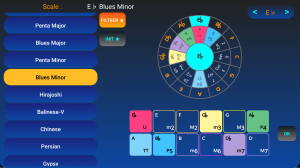7Pad scales and chords