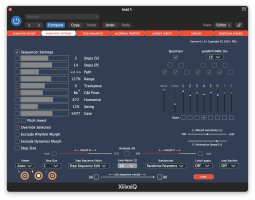XiiixxiQ : Sequencer Settings