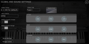 Magic Tines - Settings