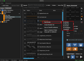 MidiBro - Find similar files