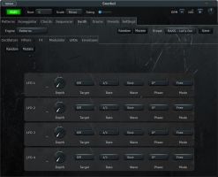 Synth, LFOs tab