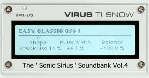 The Sonic Sirius Soundbank Vol.4 by CHE