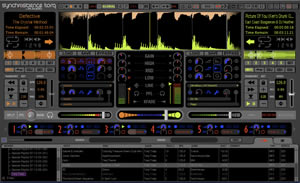 Torq DJ software, developed by M-Audio's SynchroScience division, is a dual-platform application that allows you to cue, beat-match and mix a variety of digital audio file formats, including MP3, AIFF, WAV, WMA and AAC.
