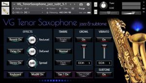 VG Tenor Saxophone Jazz & Subtone