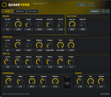 QuakeVerb Reverb Control Engine VST