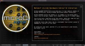 Waldorf microQ Editor & Librarian