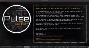 Waldorf Pulse Editor & Librarian