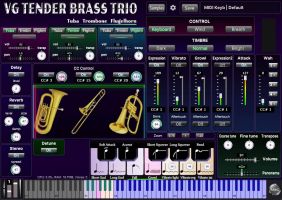 VG Tender Brass VI - Flugelhorn, Tuba, Trombone