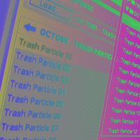 Trash Particles