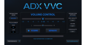 ADX Vocal Volume Control (GUI)