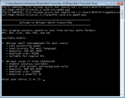 Whisper Batch Transcriber